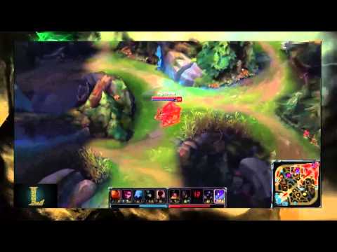 Nightblue3 Khazix Baron Steal Triple Kill