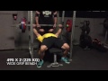 Dan Green - 529 lb Bench and Seated Presses