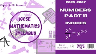 IGCSE Mathematics Numbers Indices