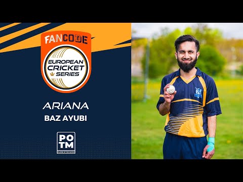 POTM: B.Ayubi - MAM vs ARI | Highlights | FanCode ECS Landskrona, Sweden Day 6 | ECS22.166