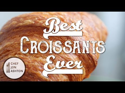 How To Make Homemade Croissants - The Best Croissant Recipe in America !