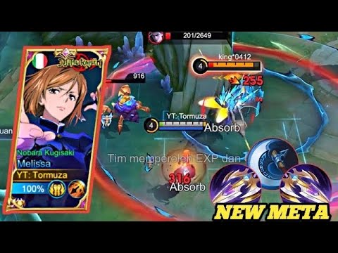 WHEN GLOBAL MELISSA USE CHEAT CRITICAL DAMAGE😱 | MELISSA BEST BUILD CRITICAL 2023 | Mobile Legend