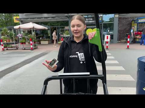Neuheit: So funktioniert der Easy Shopper beim E-Center Fabig in Bückeburg