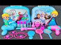 63 Minutes Satisfying with Unboxing Frozen Elsa Makeup Playset, Disney Toys Collection | ASMR