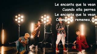 CNCO  - Se vuelve loca Spanglish version letra