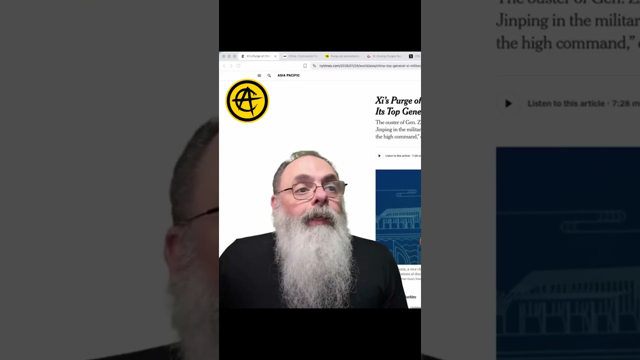 XI JINPING faz PURGA no EXÉRCITO CHINÊS para EVITAR TENTATIVA de GOLPE, mas COISAS estão NEBULOSAS