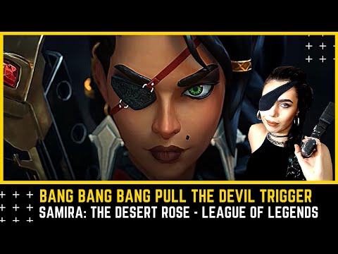 Dinka Kay REACTS - Samira: The Desert Rose - League of Legends