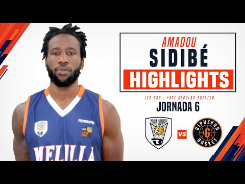 HIGHLIGHTS | Amadou Sidibé vs Delteco Gipuzkoa Basket (ORO 19/20 - J6)