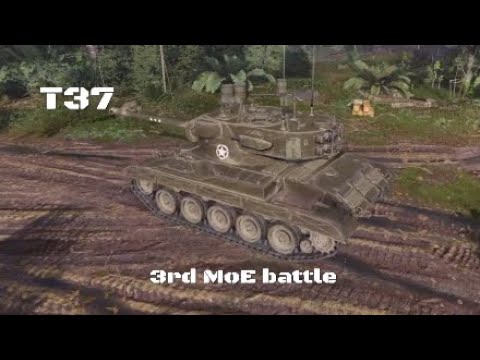 WoT Console - T37 • 3rd MoE battle