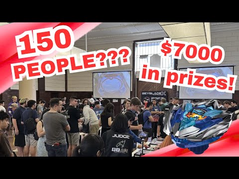WE WENT TO THE BIGGEST BEYBLADE TOURNAMENT IN THE COUNTRY