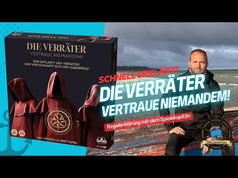 Die Verräter, Vertraue Niemandem! Das Brettspiel schnell erklärt!⚓Spielekapitän