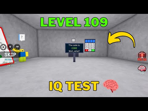 How To Solve Roblox IQ Test Level 109 | IQ Test 🧠 Guide