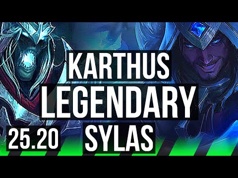KARTHUS vs SYLAS (JGL) | 17/3/9, Legendary | KR Master | 25.20