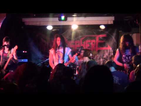 Chronosphere One hand red per saint Live at 7sins  Athens Greece 2 3 2014