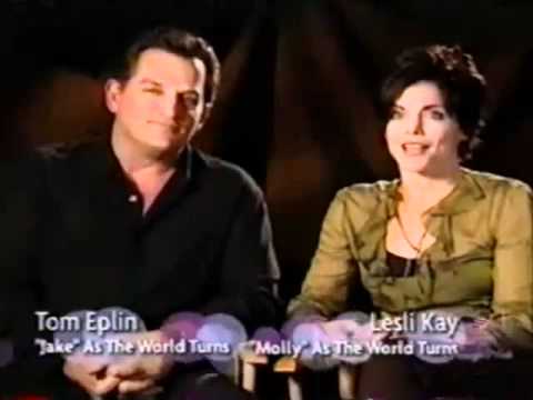 Lesli Kay Tom Eplin Soapcenter Interview ATWT Molly Conlan Jake McKinnon As the World Turns