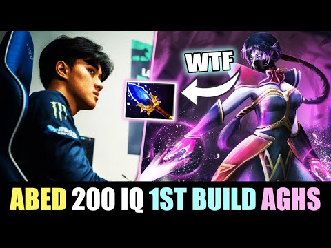 when 11,000 MMR enter 200 IQ Mode - Abed Templar Assassic First Build AGH's - IMBA DOTA 2