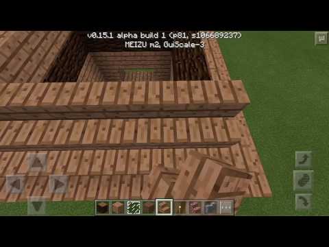 Как построить уютный дом в minecraft 6x6 всего за 5 минут!!!