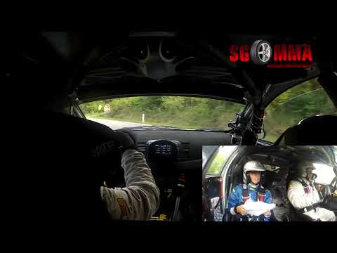 36° Rally Casciana Terme 2018 Cameracar Bubola - Bubola Mitsubishi Lancer Evo X PS 004