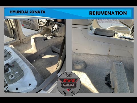 Complete Full Interior Car Detailing Transformation - Hyundai Sonata Rejuvenation