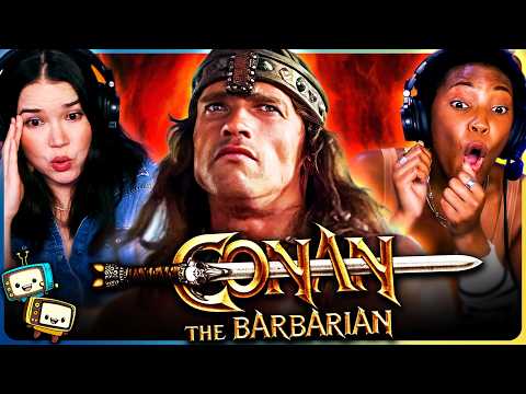 CONAN THE BARBARIAN Movie Reaction! | First Time Watch! | Arnold Schwarzenegger | James Earl Jones
