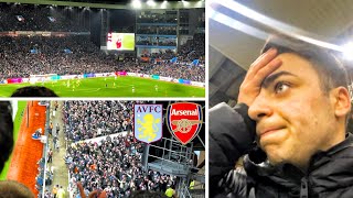 CRAZY SCENES as VILLA PARK ERUPTS vs Arsenal! - Aston Villa 1-0 Arsenal