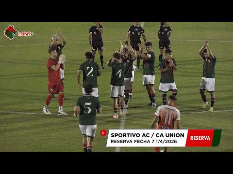 RESUMEN RESERVA LIGA CAÑADENSE SPORTIVO AC LAS PAREJAS VS CA UNION TORTUGAS FECHA 7