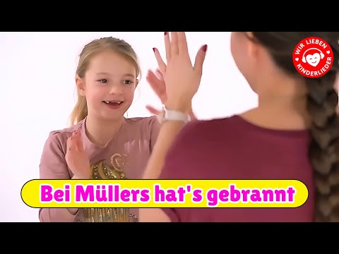Bei Müllers hat's gebrannt | Klatschspiele Anleitung (Kinderlieder)