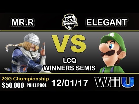 2GGC - BC | Mr. R (Sheik) Vs. BSD | Elegant (Luigi) Winners Semis - Last Chance Qualifier