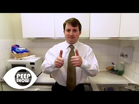 Mark Smashes A Tea Cup In Anger - Peep Show