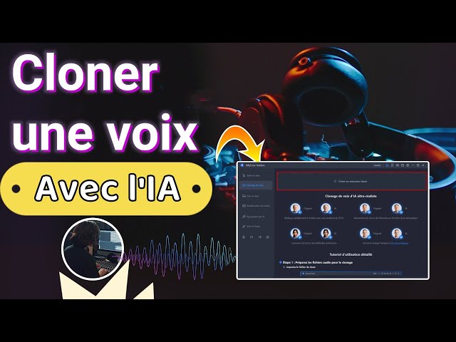 Comment Cloner une voix par l'IA en 1 clic