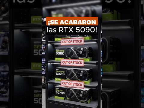 En Alemania, ya se está comenzando a dejar de vender las GeForce RTX 5090, 5080 y 5070 Ti debido a 