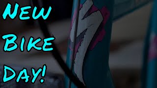 NEW BIKE DAY! Project Teal Steel - Vintage Specialized Hardrock!