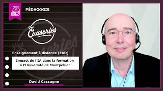 Enseignement à distance (EAD) - Impact de l'IA dans la formation à l'Université de Montpellier