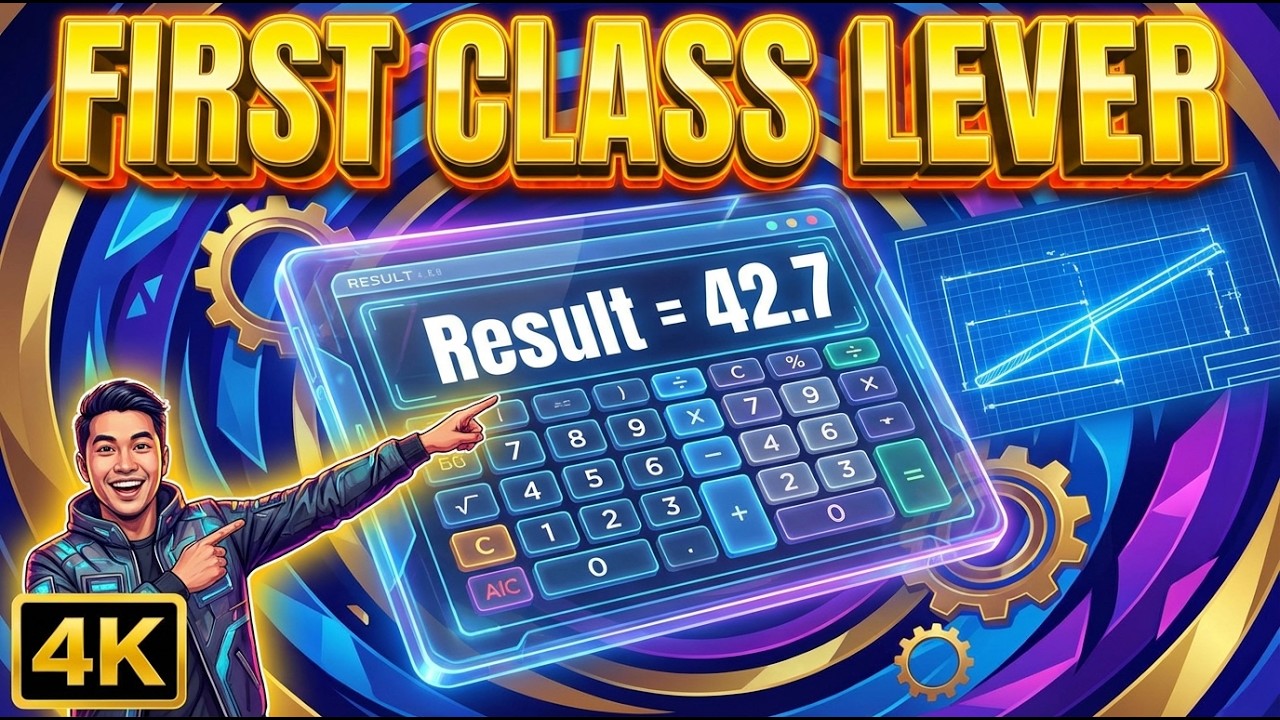 First Class Lever Calculator