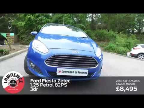 Lawrence of Kemnay 2013 Ford Fiesta Zetec 3dr 1.25
