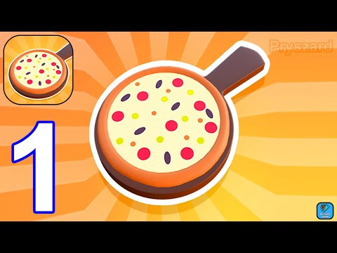 Like a Pizza - Gameplay Walkthrough Part 1 Tutorial Pizza Simulator (iOS,Android)