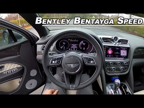 2021 Bentley Bentayga Speed W12 Twin Turbo - $300,000 Luxury Monster (POV Binaural Audio)