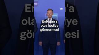 Erdoğan'ın hediyesine neyle gönderme yaptı ?