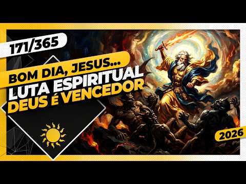 LUTA ESPIRITUAL: DEUS É VENCEDOR – Bom dia, Jesus! 171/365 (2026)