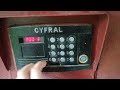 Открытие домофона CYFRAL CCD 2094 с помощью пароля