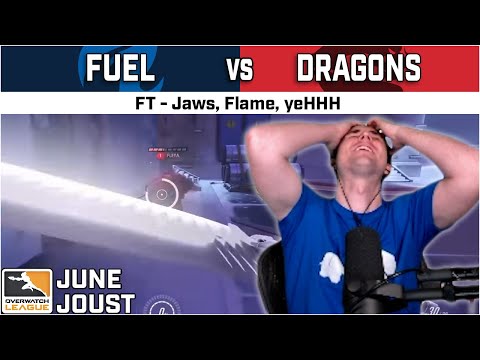 OWL June Joust Companion Stream: Fuel vs Dragons - ft Jaws, Flame, yeHHH