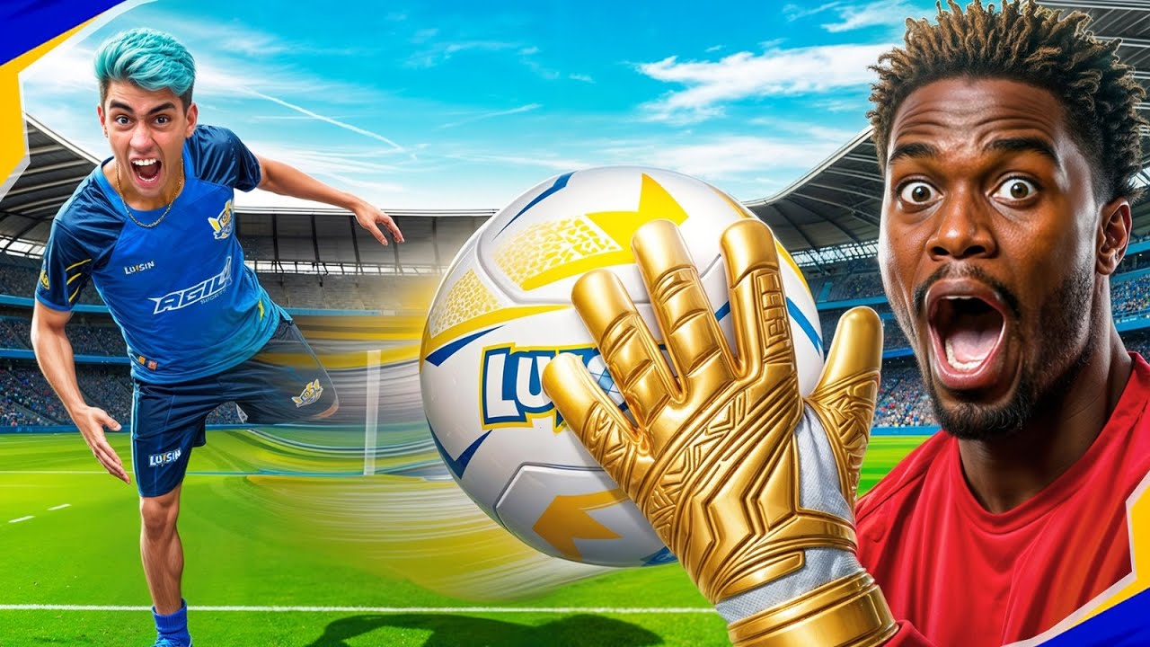 A MELHOR LUVA DO MUNDO! *goleiro pegou tudo com ela!