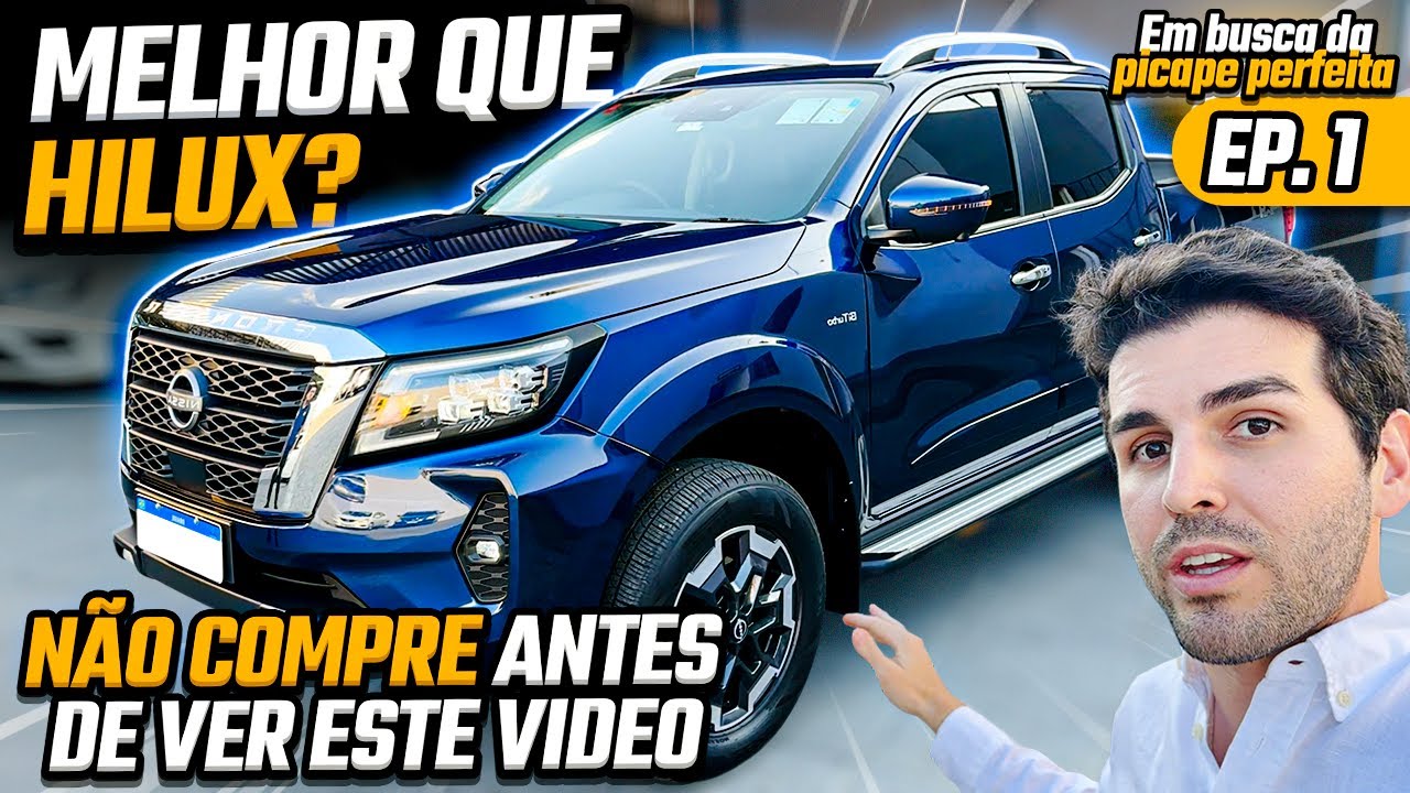 Nova Nissan Frontier 2025 XE Platinum - A Mais barata e melhor custo benefício de caminhonetes