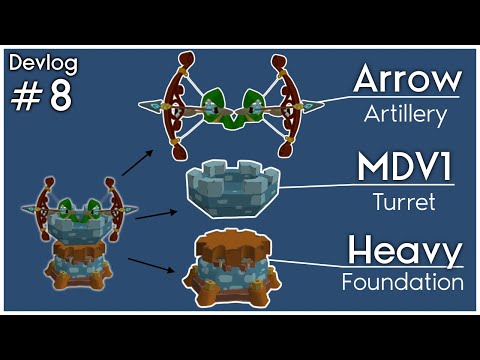 Tower Crafting in My Rogue Like Tower Defense Game!