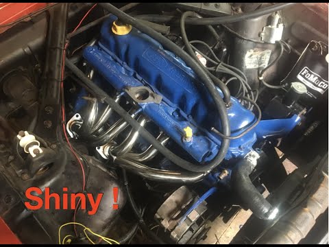 6 Cylinder Duel Exhaust Manifold & Accessories - 1965 Ford Mustang 8