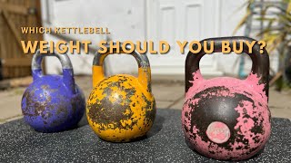What weight of kettlebell should I start with?￼