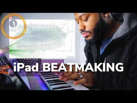Making my first beat with the Jussi Synth by Klevgrand #iPadBeatmaking