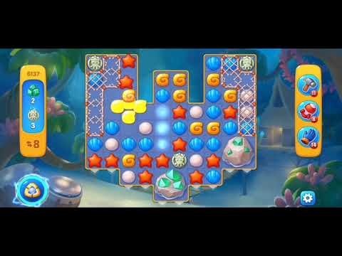 Fishdom 6137 Hard Level - NO 💣🧨💥