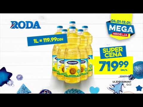 Mega nedelja 4.01 - 12.01.2018.