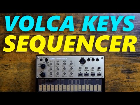 Playing With the Volca Keys Sequencer (Unscripted)